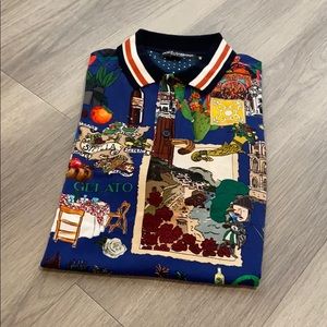 Dolce and Gabbana Italy men’s polo